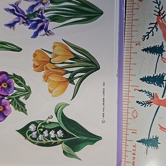 Hallmark flower stickers sealed - Picture 4 of 6
